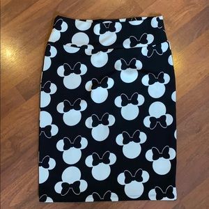LulaRoe Minnie Mouse pencil skirt
